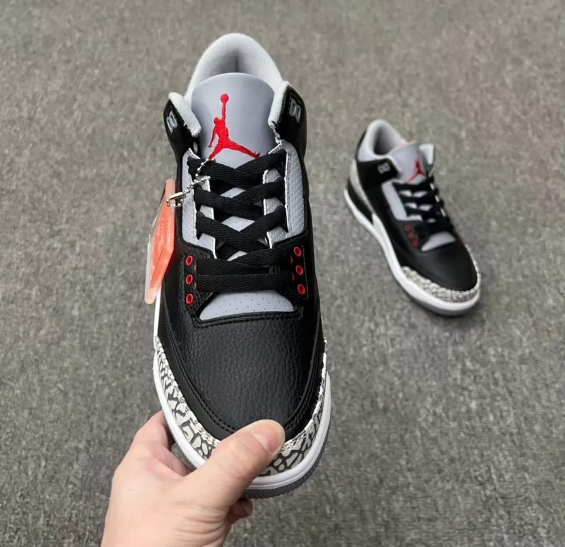 Jordan Retro 3 Black Cement